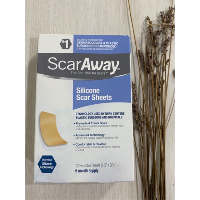 scar away silicone