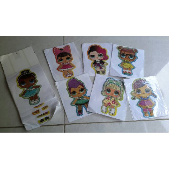 Sticker LOL stiker tempel LOL besar (size 16cm)