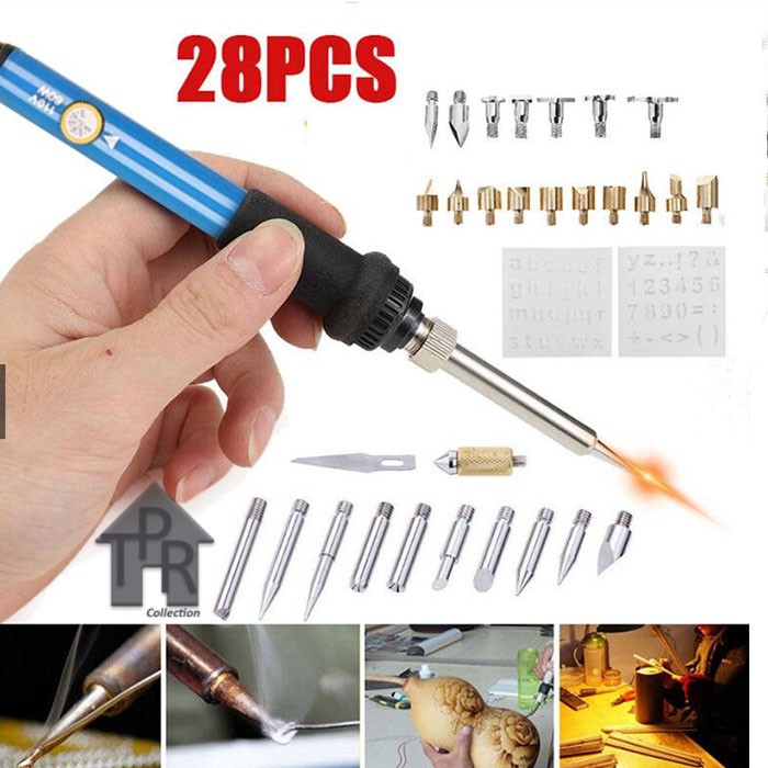 Solder + Ukir Kayu Multifungsi DIY - 28pcs.