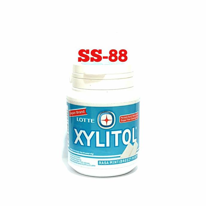 

TERLARIS PERMEN KARET XYLITOL ~ RASA MINT (BREEZY MINT) !!!