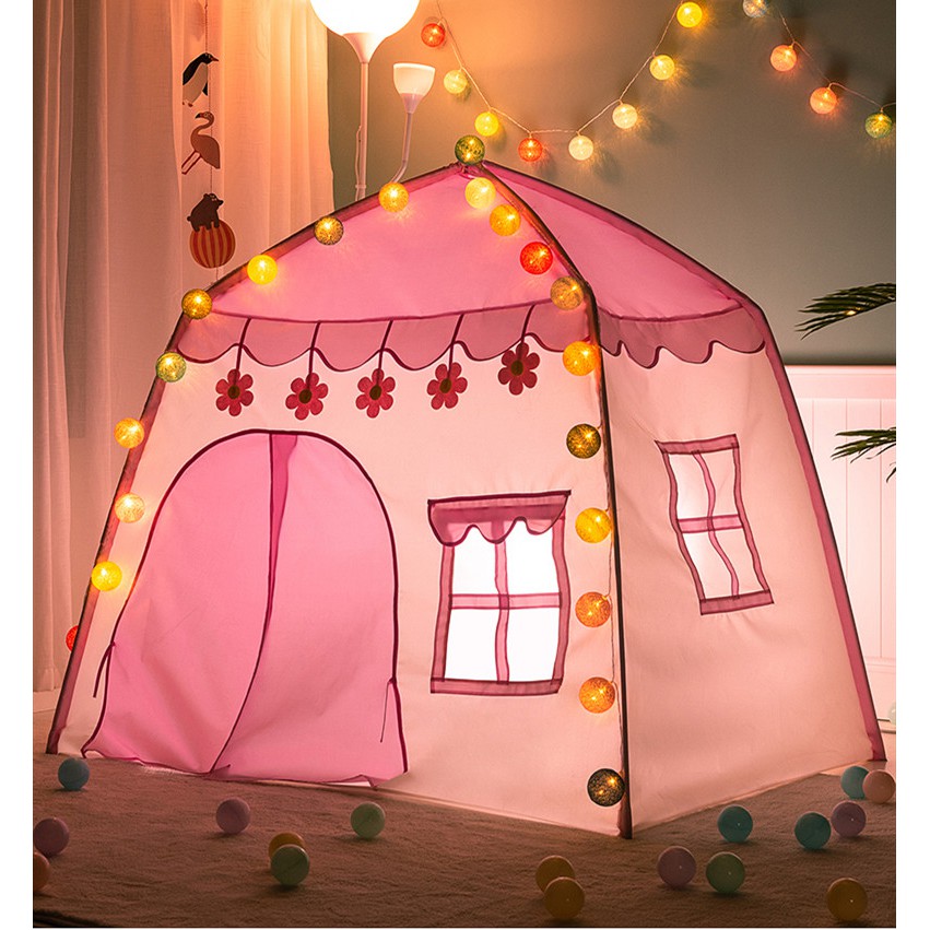 [COD] Tenda Anak Model Rumah ZP-2 Tenda Bermain Princess Castle Outdoor/Indoor