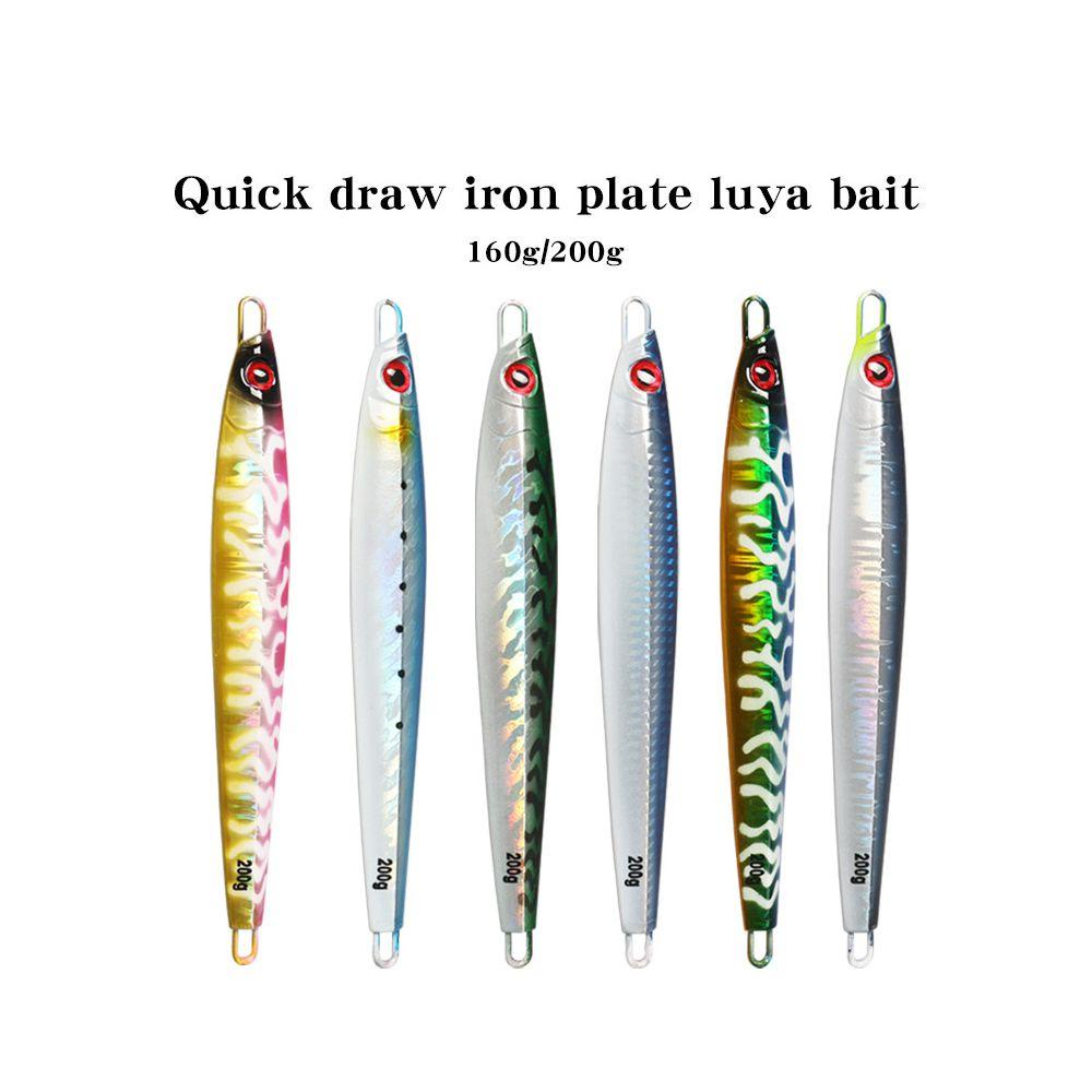 Preva Metal Fishing Lure Hot 200g 180mm Warna Warni Pengecoran Timah