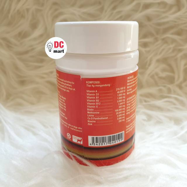 Thicklyco FOSTER COAT Vitamin Bulu Hewan / Kucing Anjing / Raid All