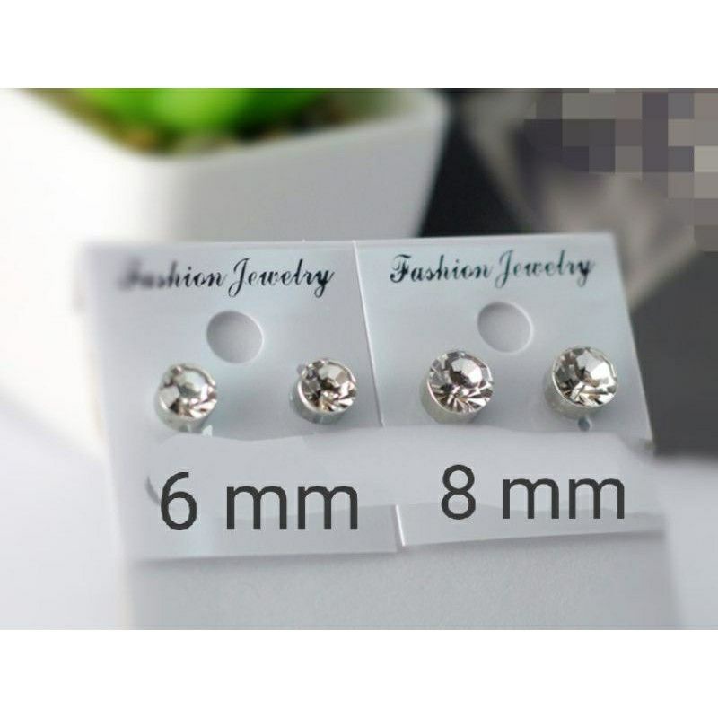 Ready Anting Magnet Permata Anting Pria Wanita anting magnet