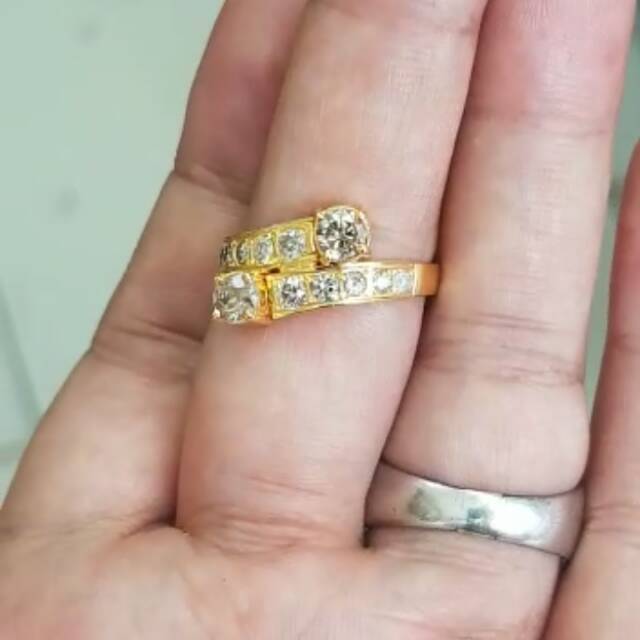 Cincin Berlian Banjar asli