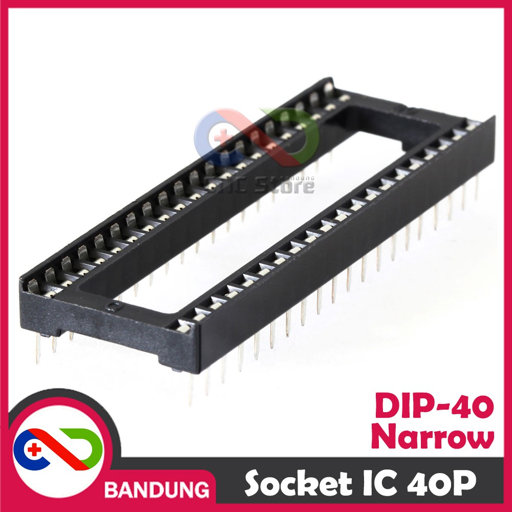 SOCKET SOKET IC DIP-40 DIP40 40P 40 NARROW