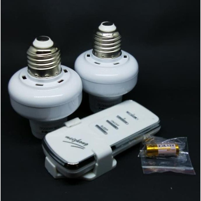 FITTING LAMPU DENGAN REMOTE CONTROL.....1 REMOTE 2 FITTINGS