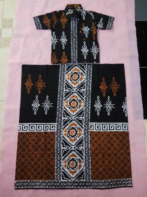 BAJU SETELAN ANAK 4TH SAMPAI 9TH MUSLIM ETHNIC SARUNG BATIK CAP DAN HEM KELAS TK-2SD MODERN MURAH