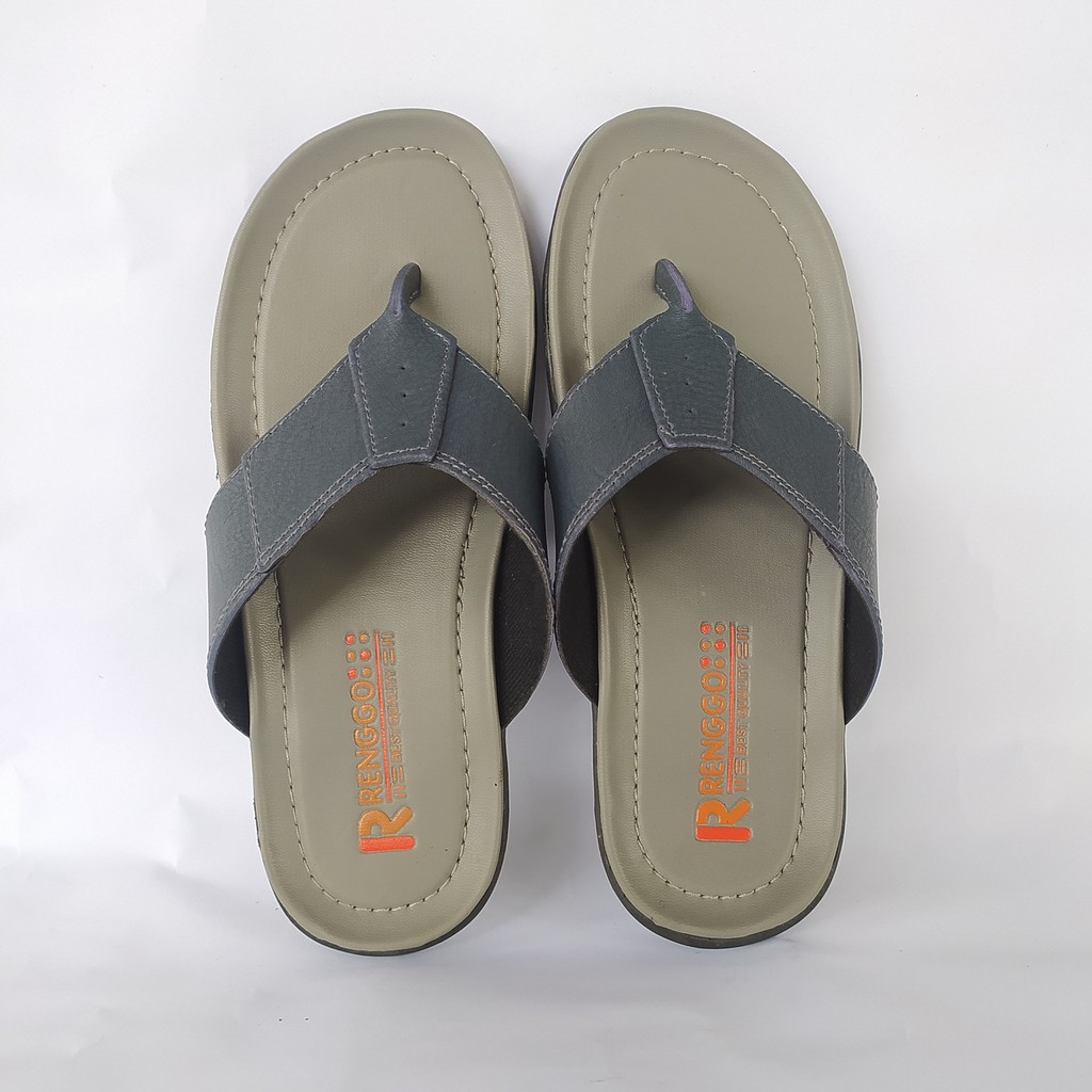 Sandal Kulit Pu Leather Murah 03