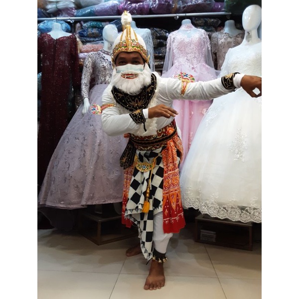 Baju Anoman/ Hanoman | Kostum  Anoman | Kostum wayang orang