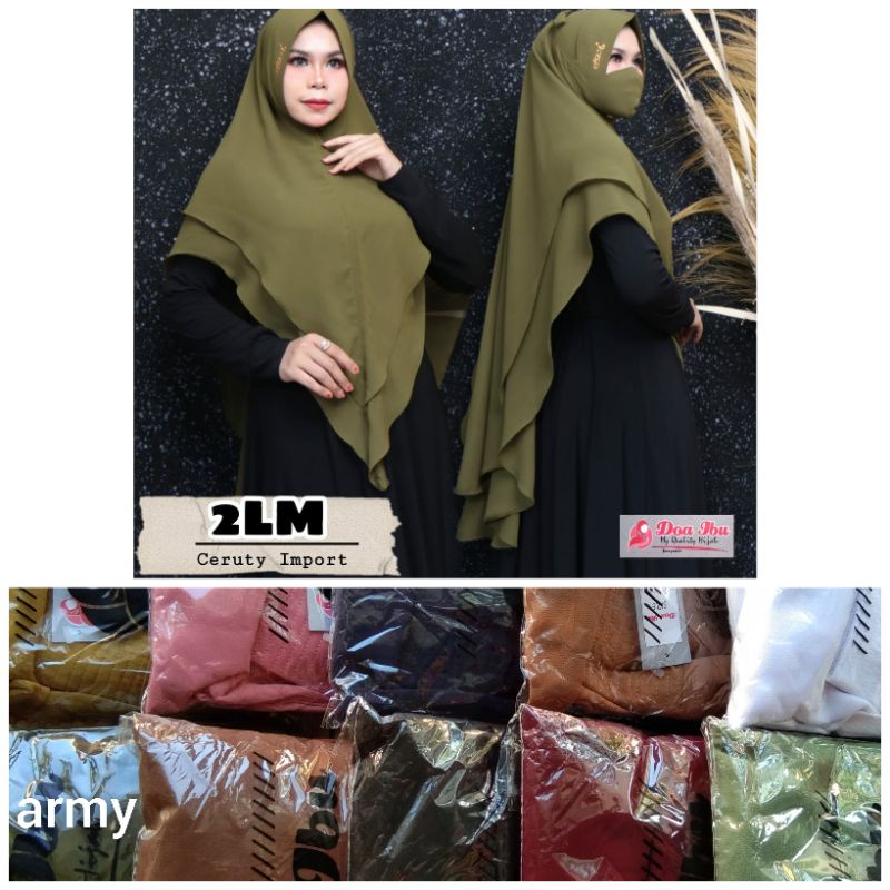 khimar ceruti jumbo doa ibu