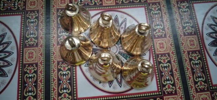 Bel Lonceng Kuningan Lengkap  / Brass Doorbell  Antiques