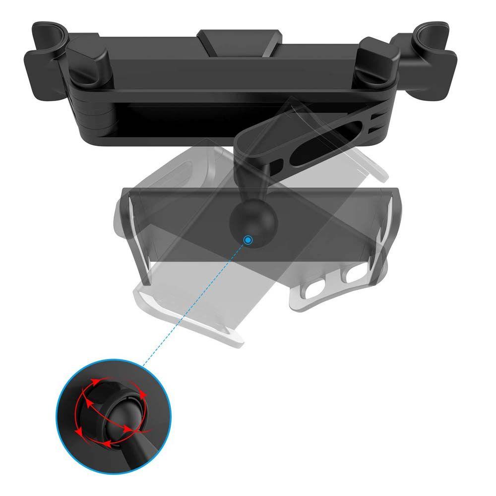 LANFY Dudukan Ponsel Bantal Belakang Mobil Teleskopik Kreatif 4-11 Inch Adjustable Support Mounting Bracket Tablet Stand