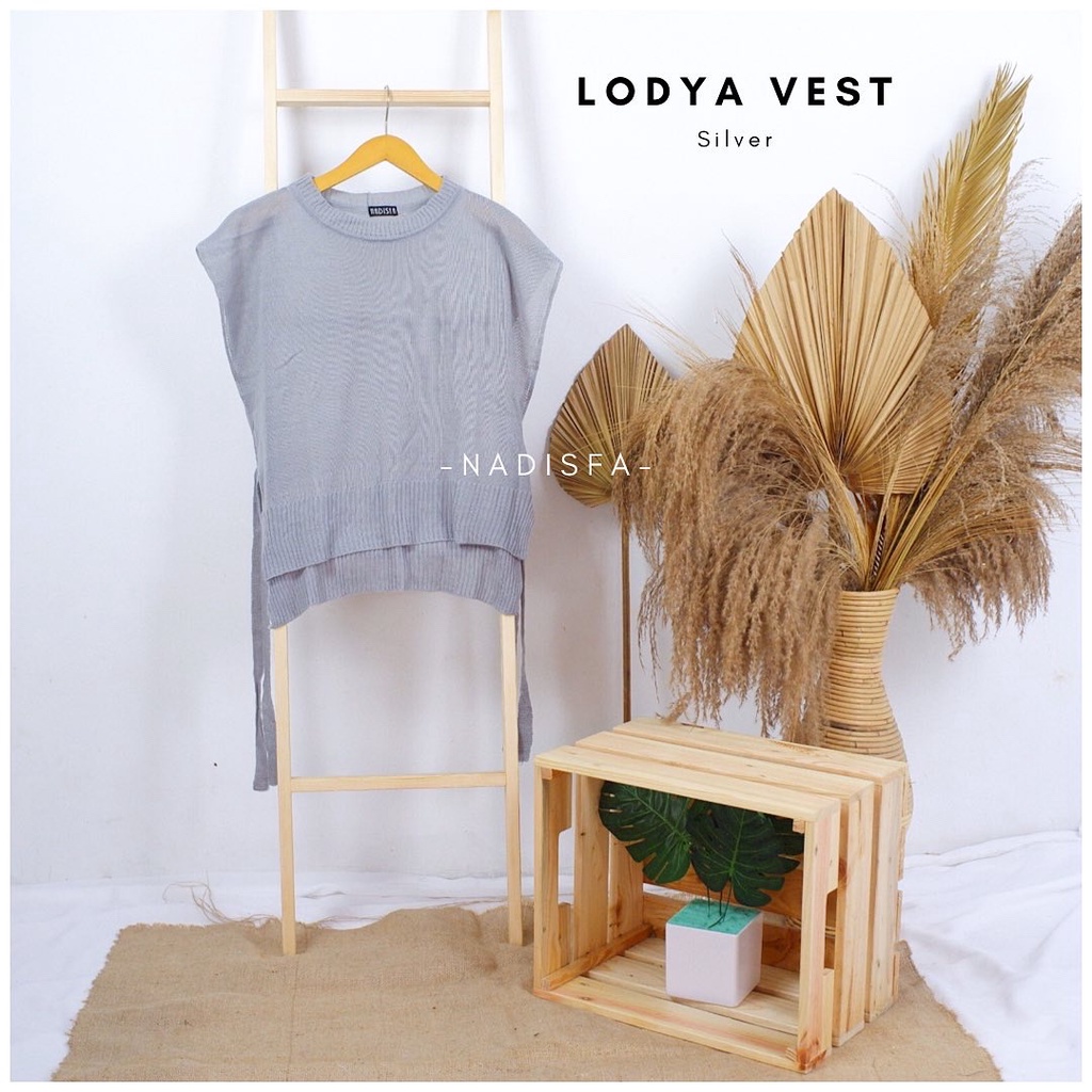 LODYA VEST RAJUT POLOS