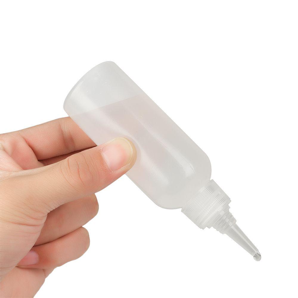 R-FLOWER Botol Tetes Minyak 30ML,60ML,100ML Alat Craft Scrapbooking Pencet Lem Aplikator