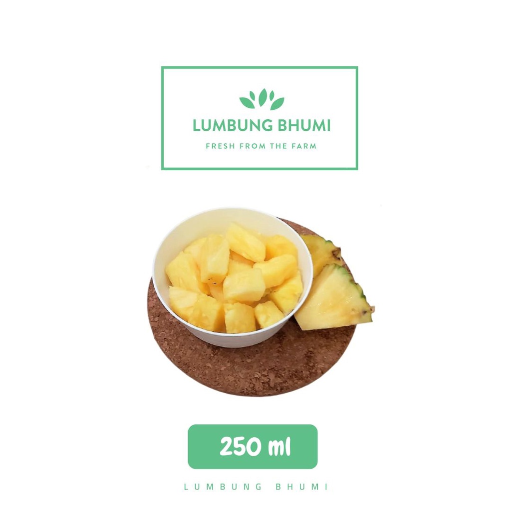 

Lumbung Bhumi - Buah Nanas Madu Honi POTONG 250 ml ( Juice Your Day )