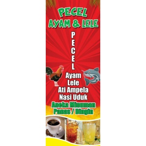 banner pecel lele
