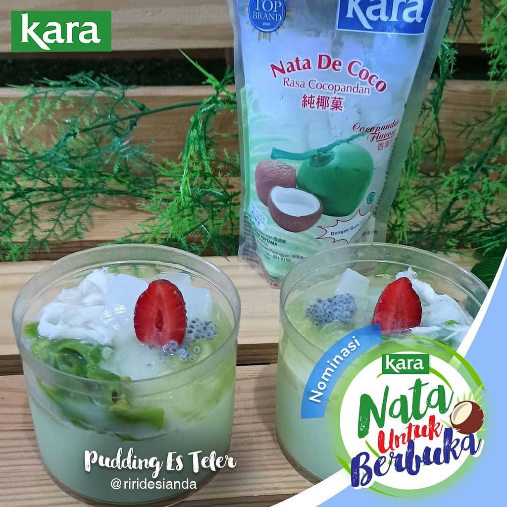 Kara Nata de Coco 1 kg / 1kg / 1000 gr gram g / 1000gr