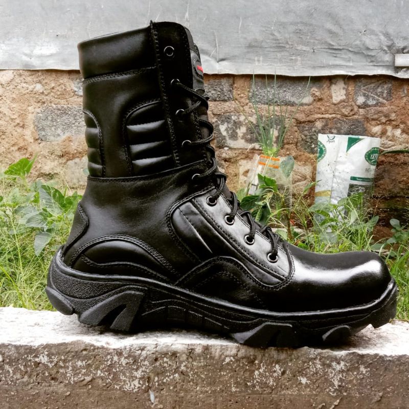 SEPATU PDL kulit asli terbaru model  SEPATU PDL TNI SEPATU PDL POLRI dinas lapangan