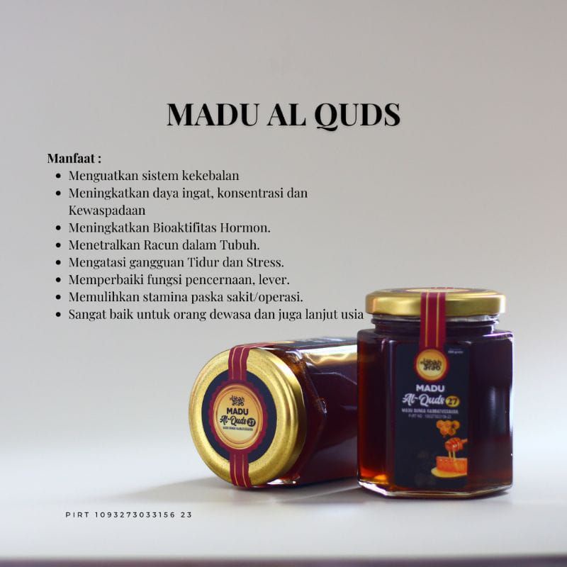 

madu al-Quds madu Arab madu habbatussauda