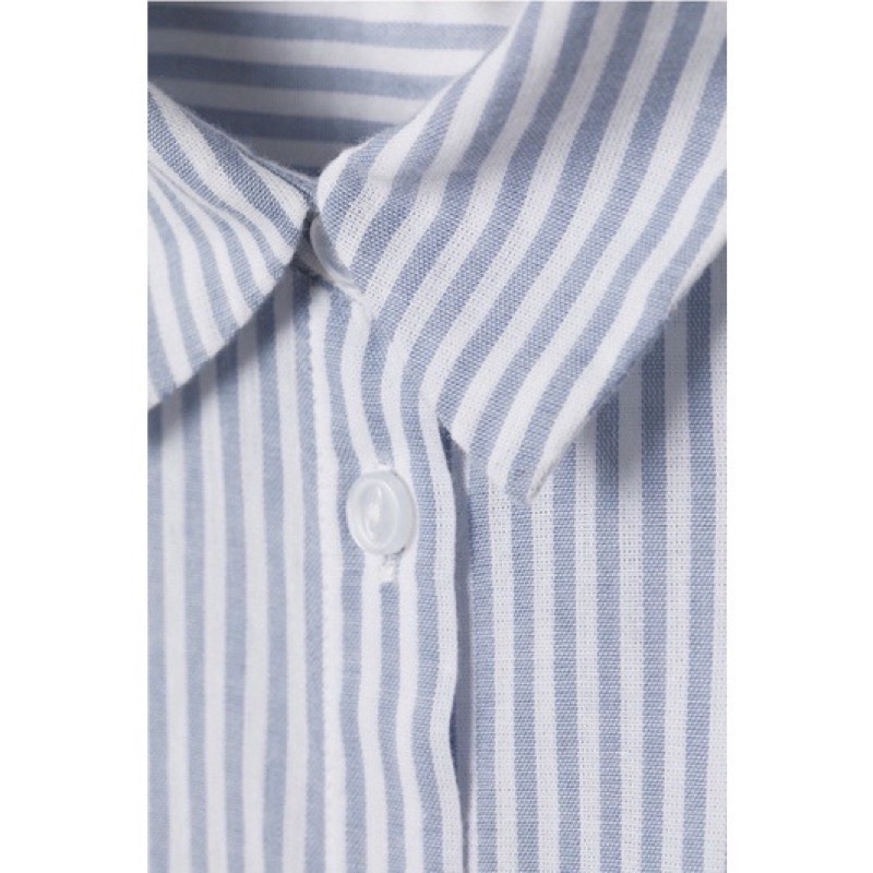 Cotton Striped Shirt by hnm original 100%