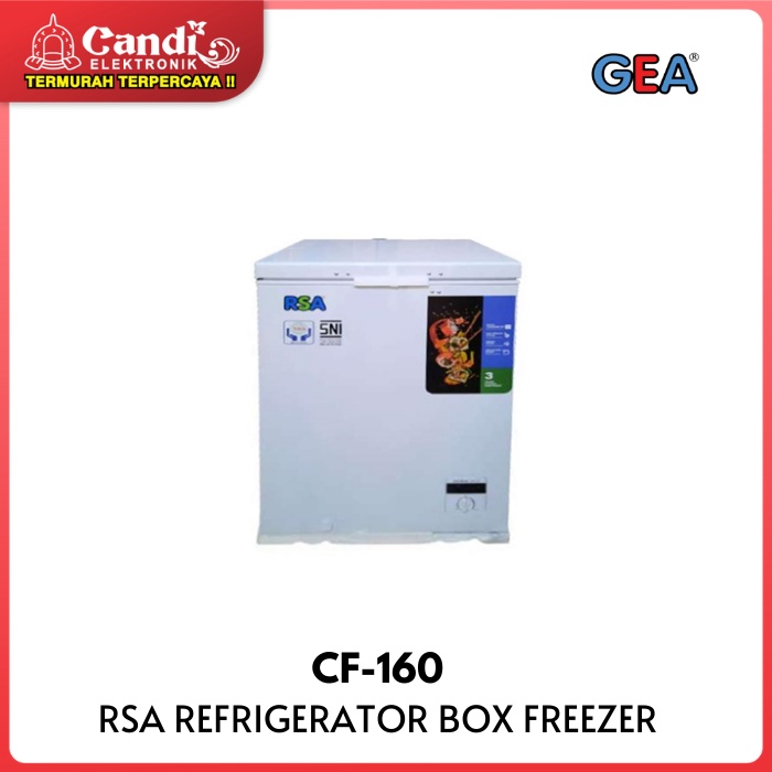 GEA RSA Kulkas Box Freezer 150 Liter CF-160