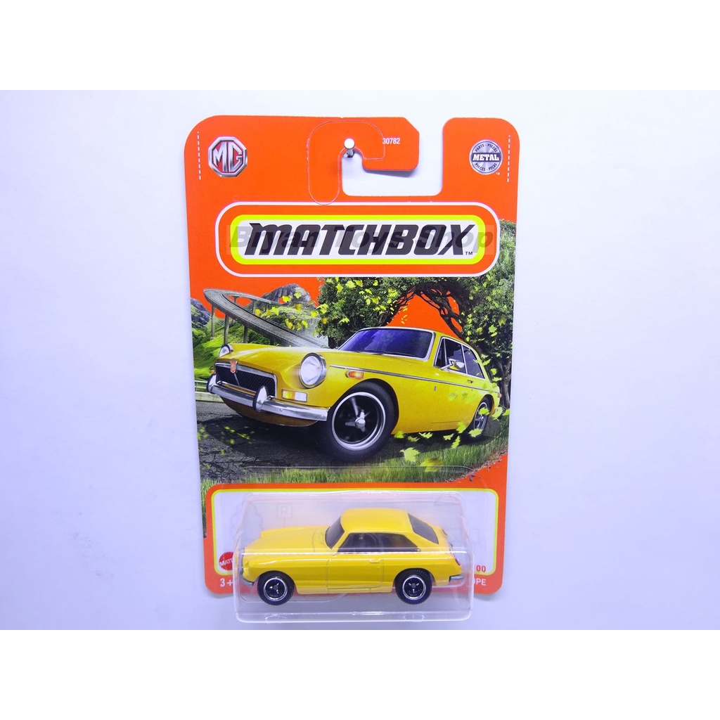 Matchbox 1971 MGB GT Coupe Kuning