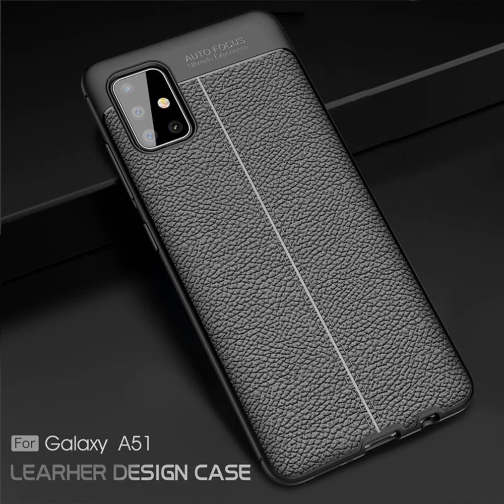 Autofocus Samsung A01 A31 A51 A71 Softcase Hitam Black Jelly Case Lentur Lembut