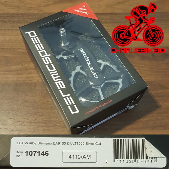 Ceramic Speed Ospw Coated Silver - Shimano Dura Ace R9100 R9150 Ultegr