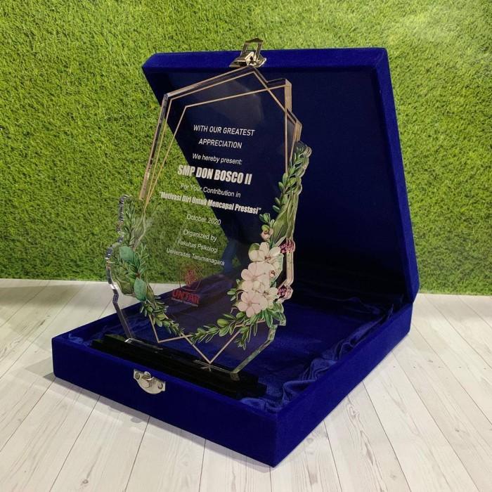 Medal Plakat Trophy Piala Plakat Wisuda Plakat Akrilik Hadiah Wisuda Vandel