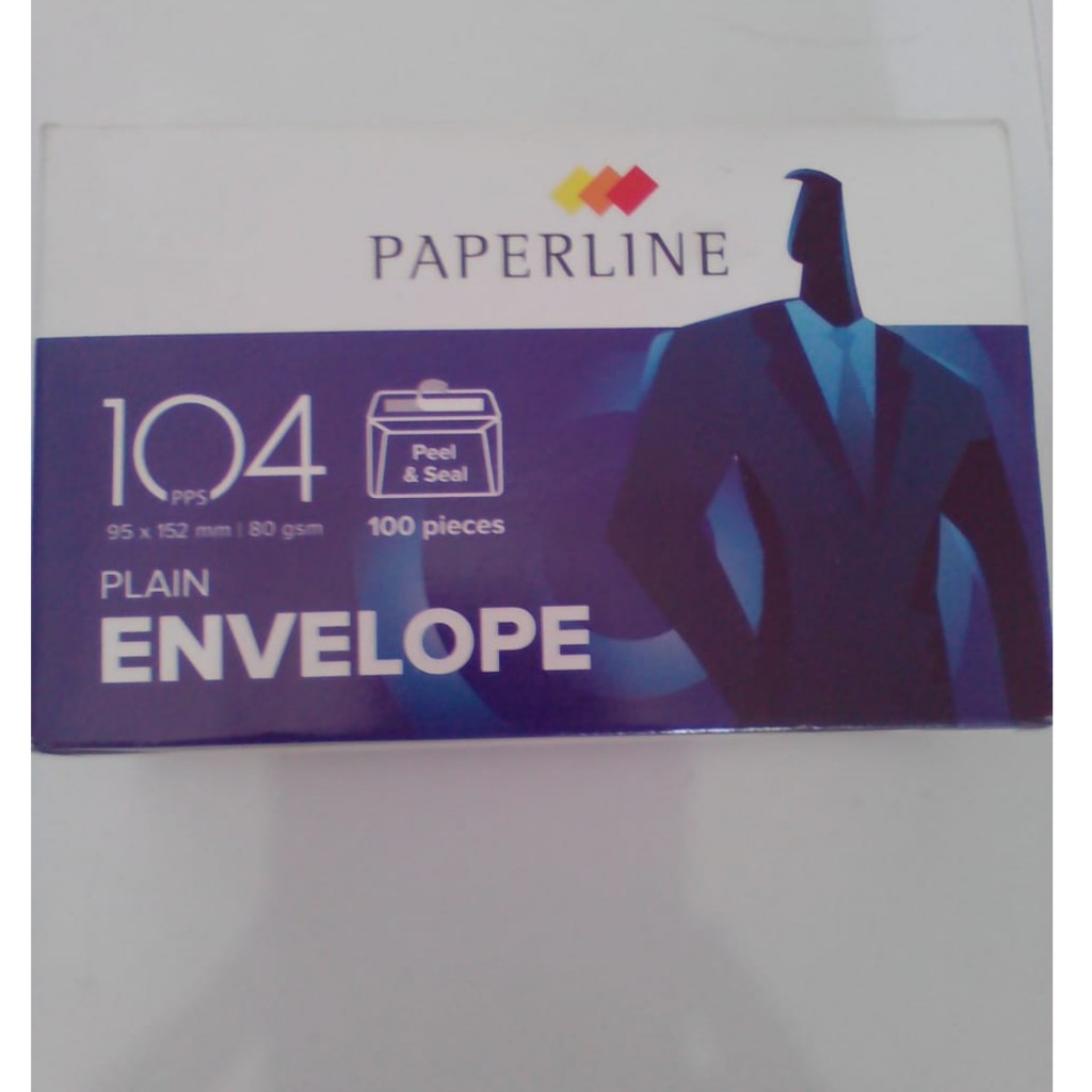 

amplop putih paperline no.104