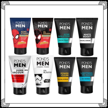 PONDS FACIAL FOAM MEN 100GR