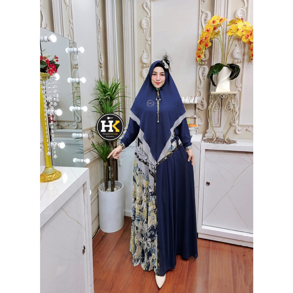 Alisya Sya'i The Series By HK Dermawan ORI Hijab Gamis Syari Kekinian BestSeller Terlaris Termurah O