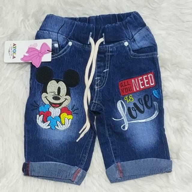  Celana  Jeans  Pendek Anak  Cewe Cewek Perempuan  Umur 2 3 4 5 