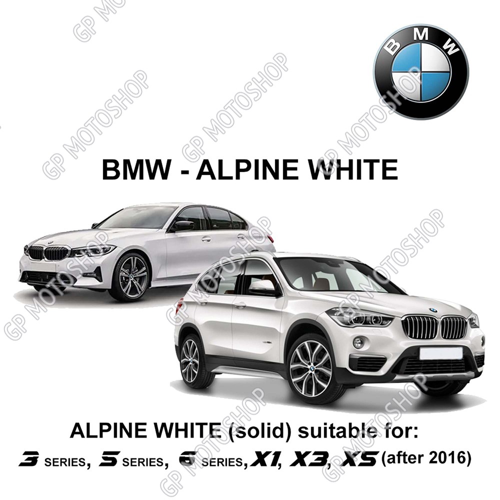 Cat Oles BMW Alpine White Penghilang Baret Mobil Lecet Gores Putih Solid 3 Series X1 X2 X3 X5