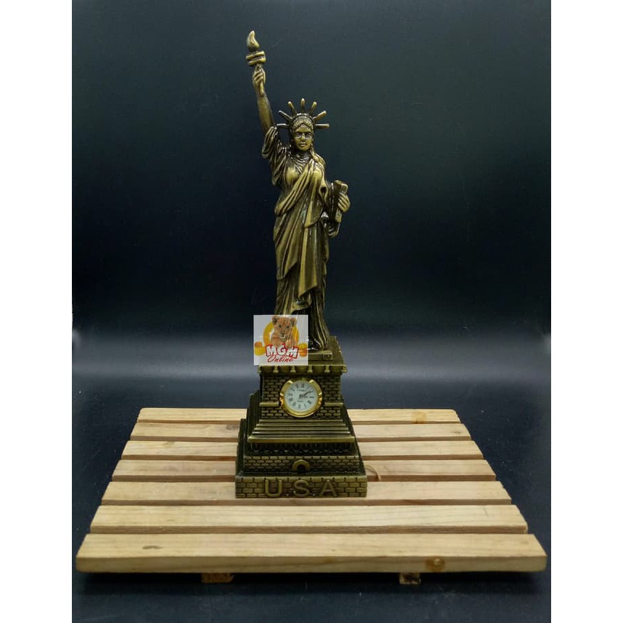 Souvenir The Statue of Liberty 25CM w/ JAM / Oleh2 New York USA 2029