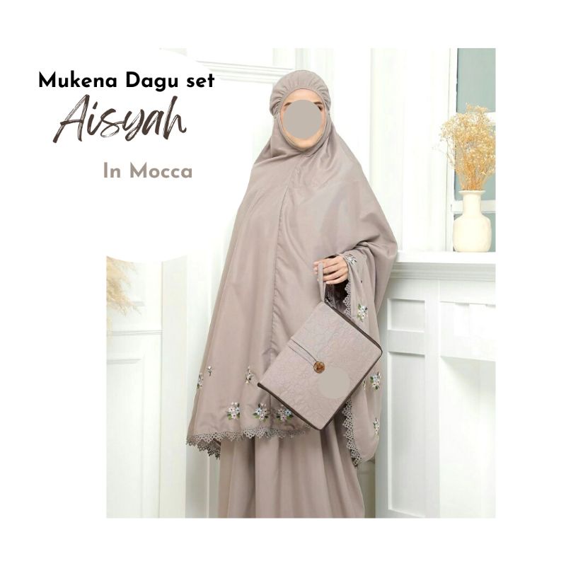 mukena Dagu set Aisyah
