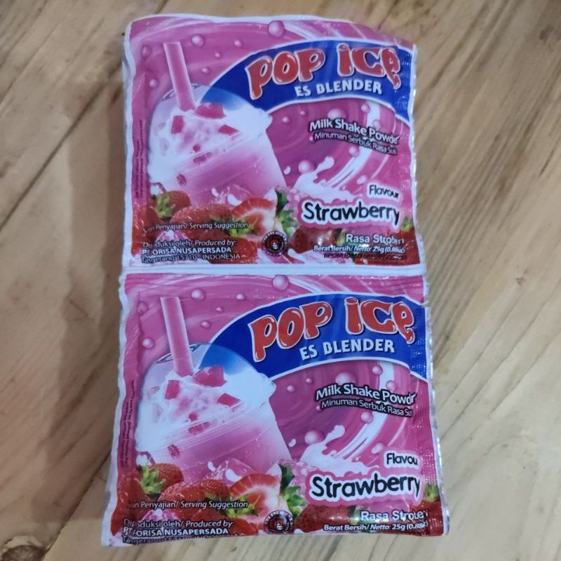 

Pop Ice Strawberry 10pcs
