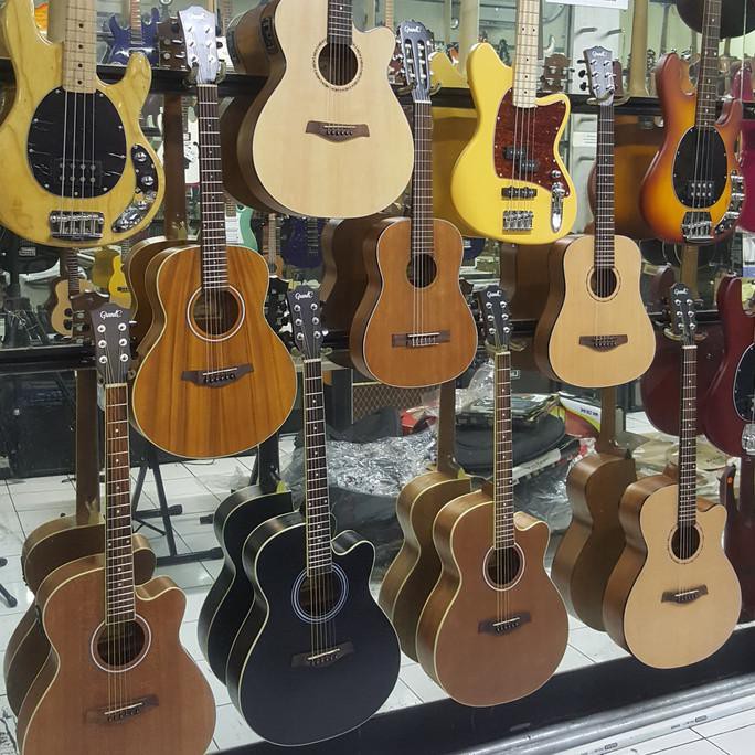 Grande Gwc40 Mbk Eq Gitar Akustik Elektrik