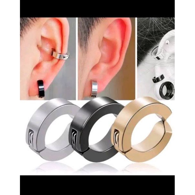 ANTING JEPIT TITANIUM PRIA WANITA