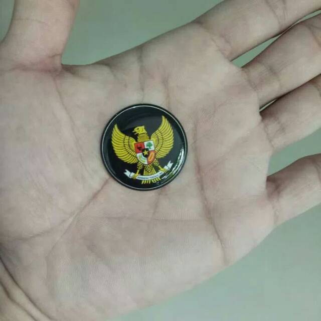 

Stiker Garuda Hitam 3cm timbul