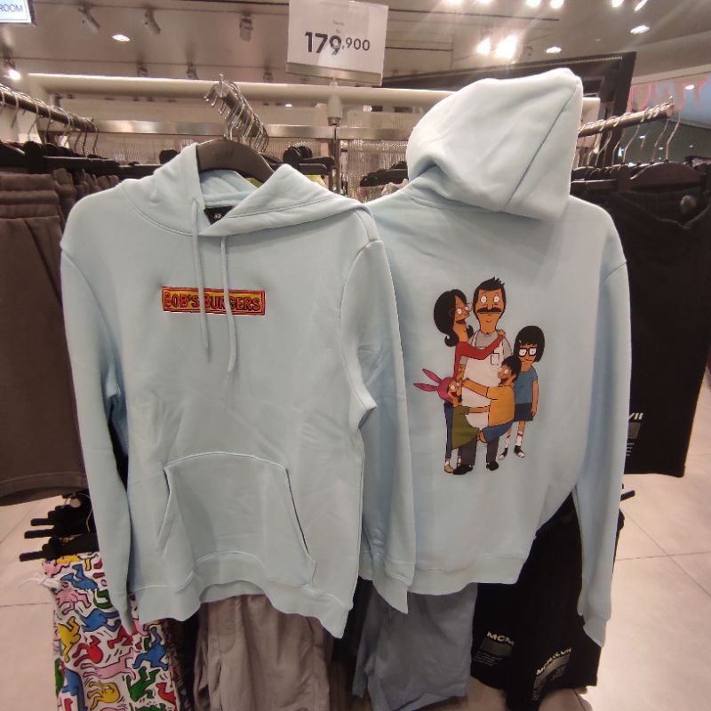 Hoodie MAN Bob's Burgers ( BORDIR )H&M Original store