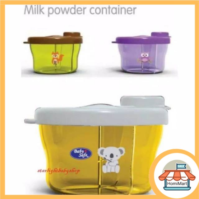 BABY SAFE Milk Powder Container JP031 (Tempat Menyimpan Susu Bubuk)