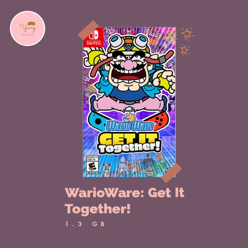 WarioWare: Get It Together! Wario Ware Nintendo Switch