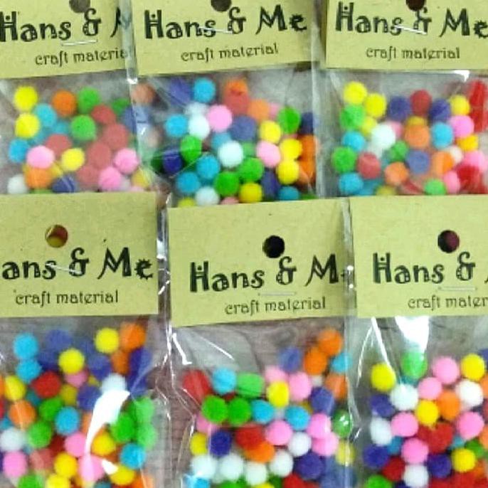 

Pompom Kecil 5mm Warna Warni