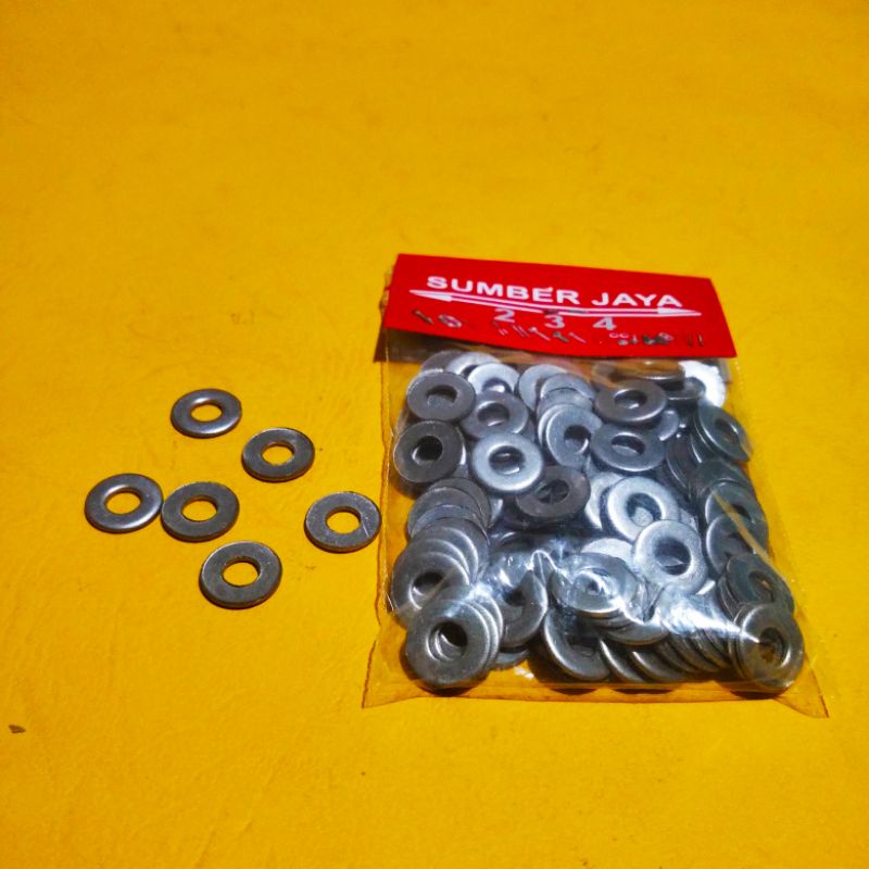 Ring plat M4 / 4 mm ISI 100 PCS TERMURAH