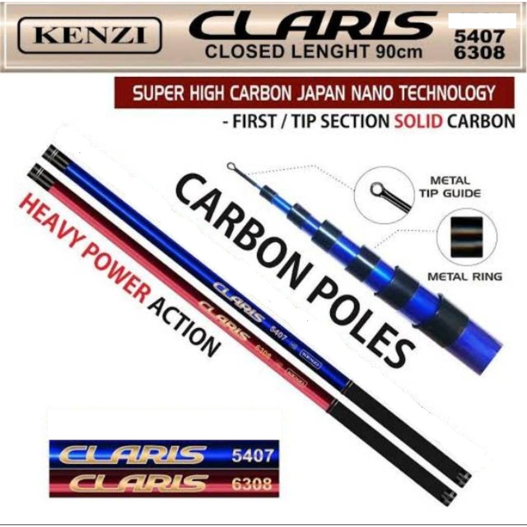 joran pancing tegek Kenzi Claris