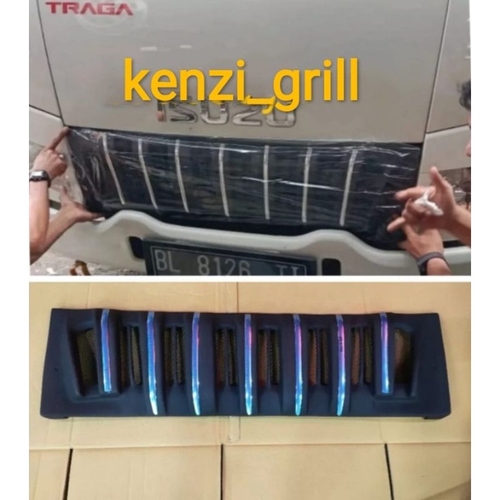 gril mobil isuzu traga