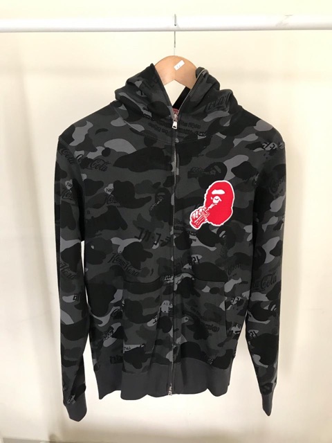 Jaket BAPE SHARK HOODIE FULL ZIP Original