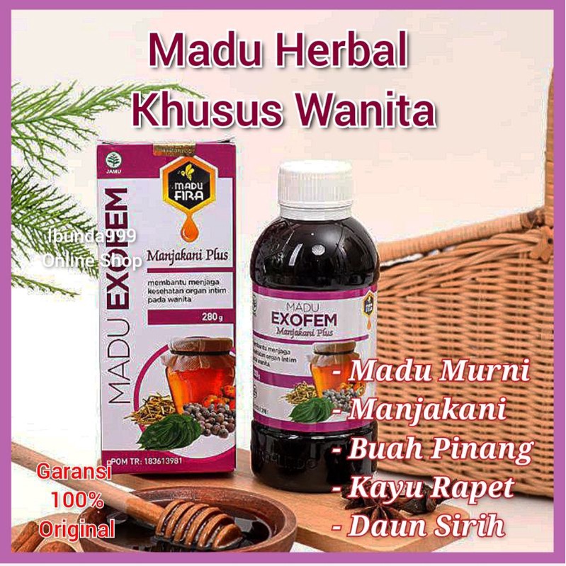 MADU EXOFEM ASLI ORIGINAL / MADU EXOFEM OBAT KEPUTIHAN AMPUH / MADU KHUSUS WANITA / MADU HERBAL OBAT